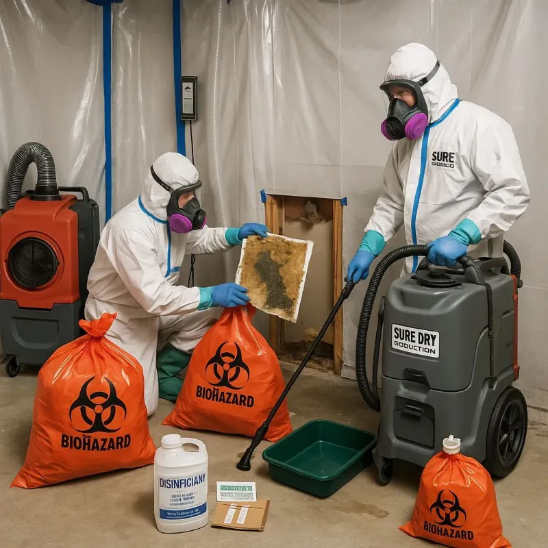 Contaminated Water Handling Protocols process in Davison County, SD